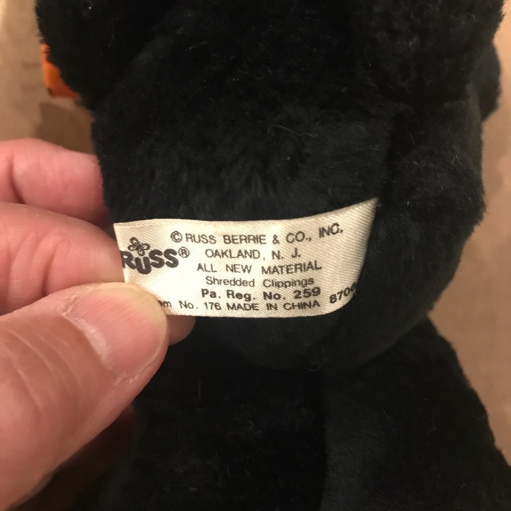 Vintage RUSS black cat shadow - Picture 3 of 5